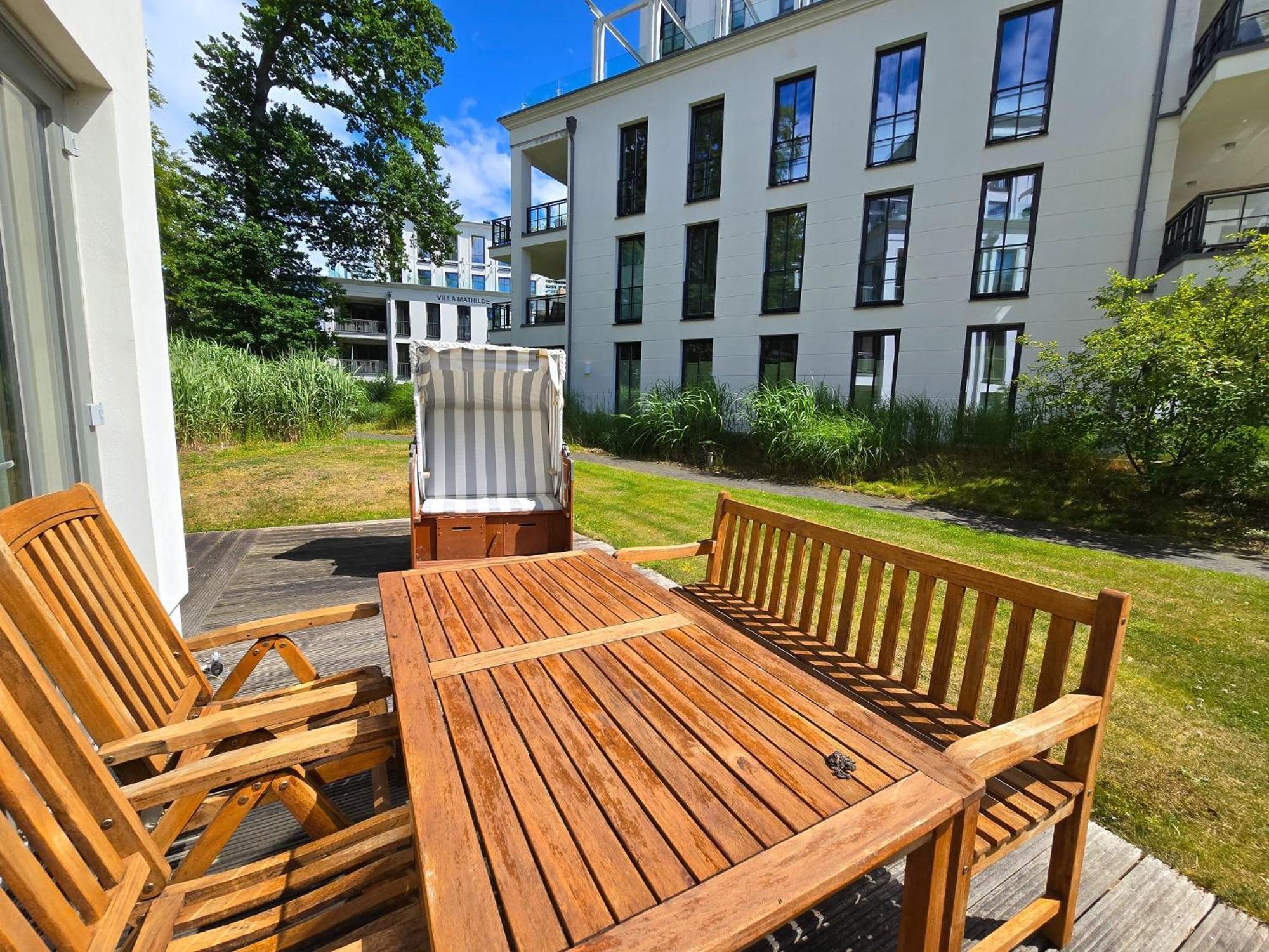 Strandvillen Binz - Ferienwohnung Mit 2 Schlafzimmern Und Terrasse Pva-01 Exterior foto